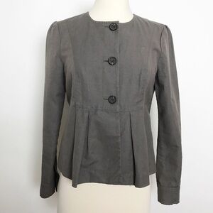 Banana Republic short jacket large buttons Size 0